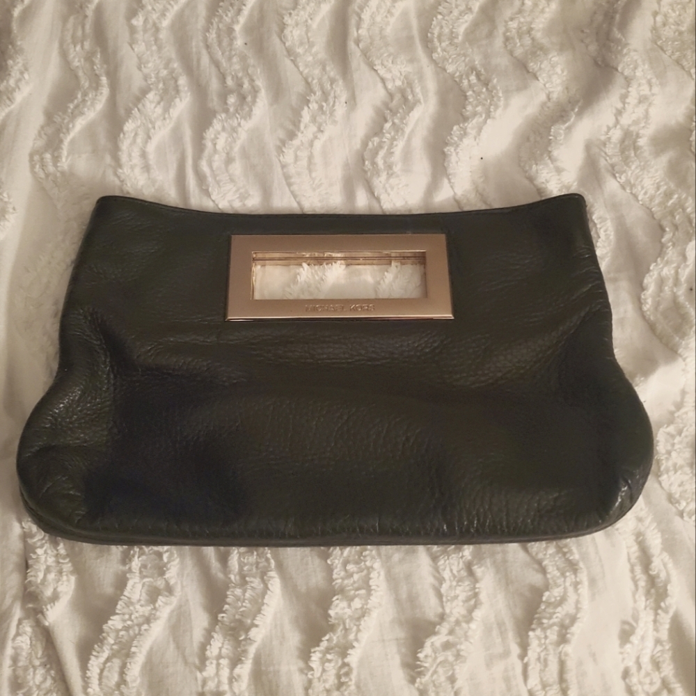 Michael Kors Leather Clutch